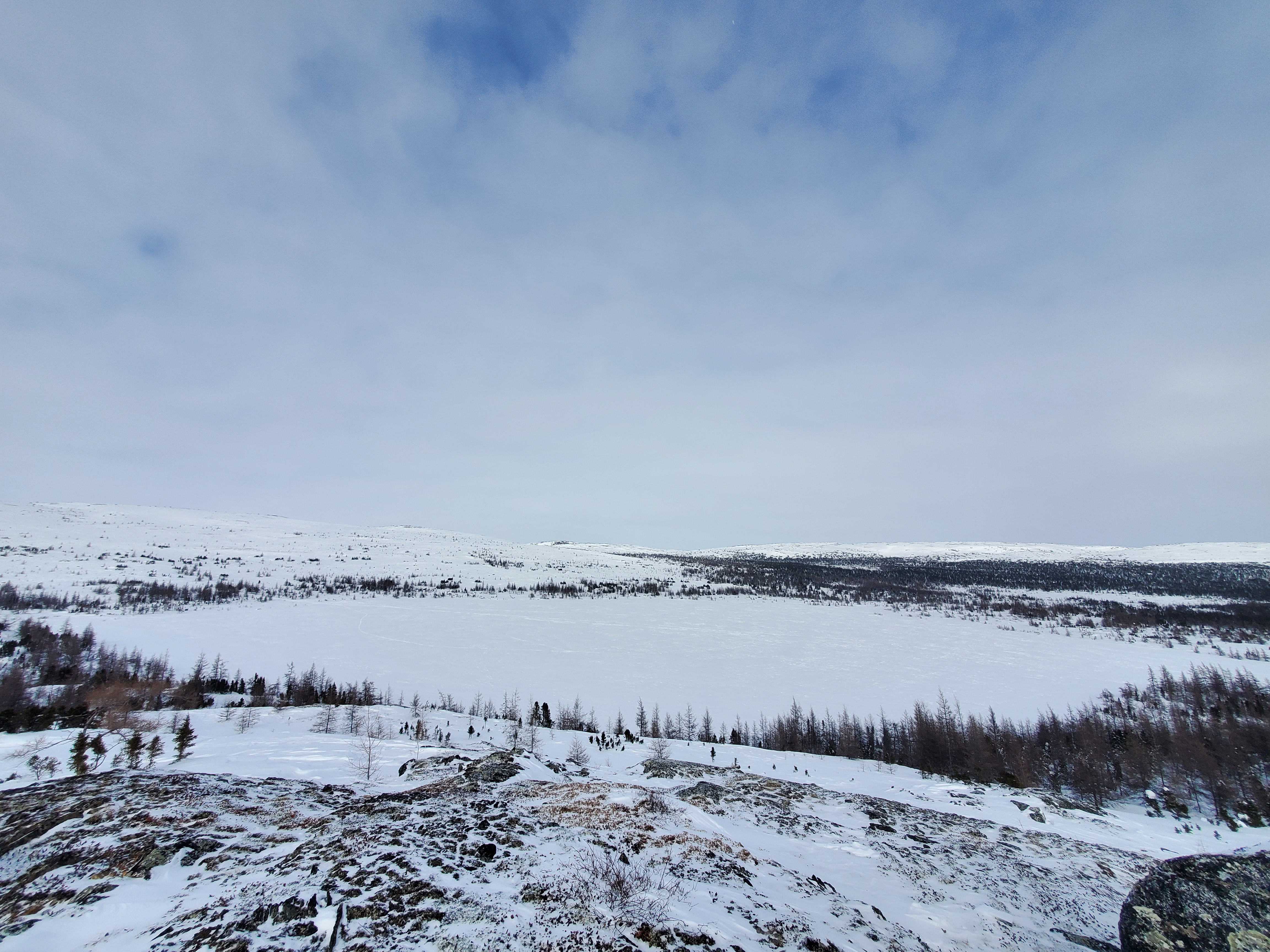 Nunavik winter landscape
